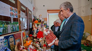 Рабочая поездка С.И.Грачева в западное Оренбуржье
